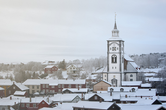 Røros, miasta norwegii